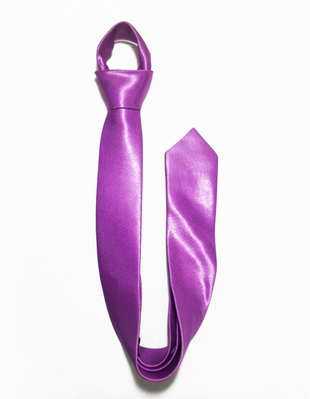Skinny Tie in Light Purple